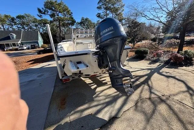 Slide: The Image of 2021 Key West 188 Bay Reef boat with Yamaha motor on trailer. - 4