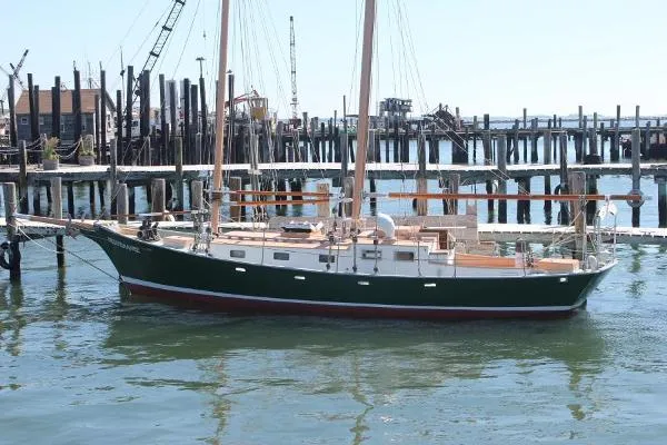 Slide: The Image of John Atkin 40 Two Masted Schooner 1989 - 2
