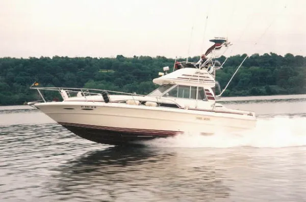 Slide: The Image of Sea Ray Sportfish Convertible 1985 - 2