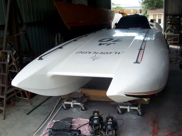 Slide: The Image of Custom Race Catamaran 1999 - 1