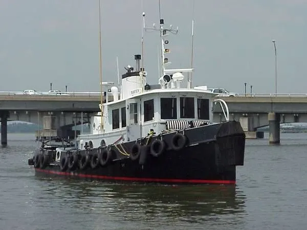 Slide: The Image of Knapp Island Steel Tug Yacht 1995 - 0