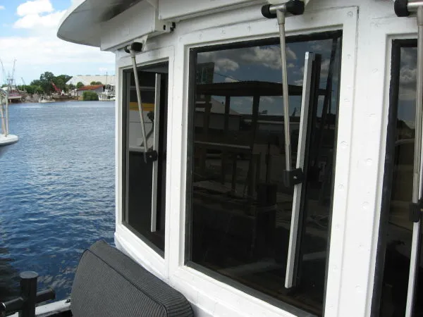 Slide: The Image of Knapp Island Steel Tug Yacht 1995 - 9