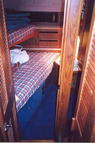 Slide: The Image of Sea Ray 410 Aft Cabin 1987 - 11