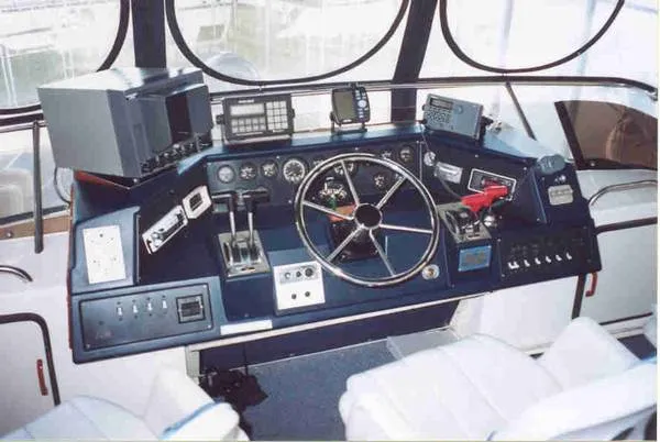 Slide: The Image of Sea Ray 410 Aft Cabin 1987 - 2