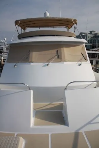 Slide: The Image of Angel Med Yachts Raised Pilot House Trawler 1986 - 3