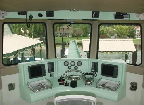 Slide: The Image of Ocean Express 34 Pilothouse 2009 - 2