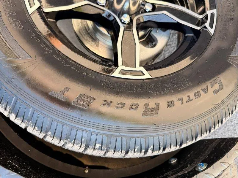 Slide: The Image of Close-up of a Chaparral SSX 4 tire, model 2026. - 24