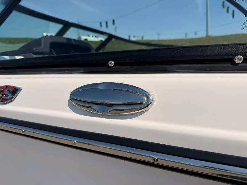 Slide: The Image of Close-up of Chaparral SSX 4 boat, model year 2026. - 28