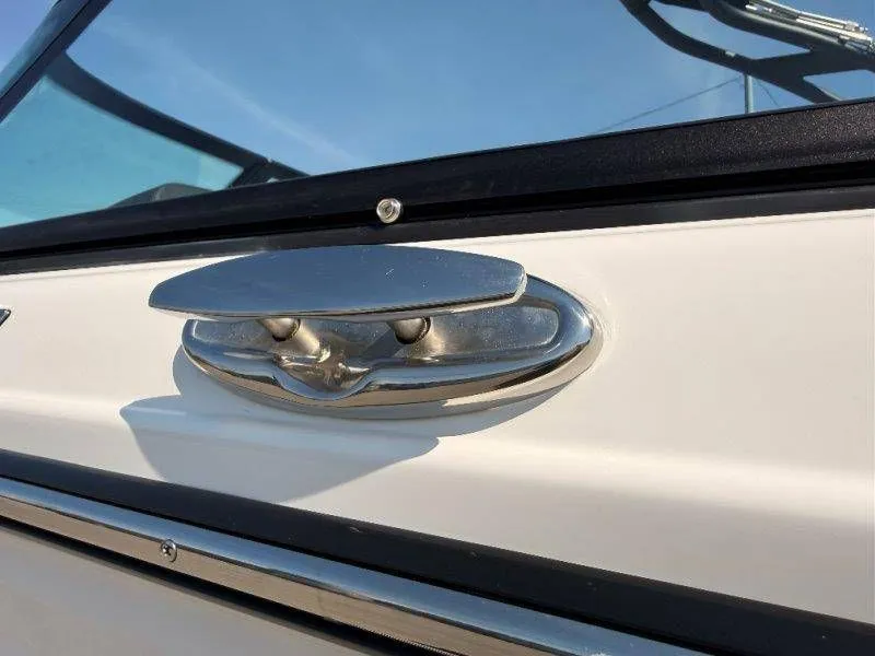 Slide: The Image of Close-up of a Chaparral SSX 4 boat detail, year 2026. - 30