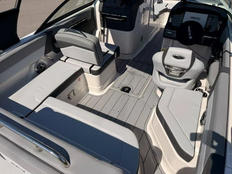 Slide: The Image of Interior of Chaparral SSX 4 boat 2026, modern design. - 39