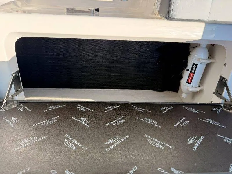 Slide: The Image of Storage compartment in Chaparral SSX 4 boat, model 2026. - 47