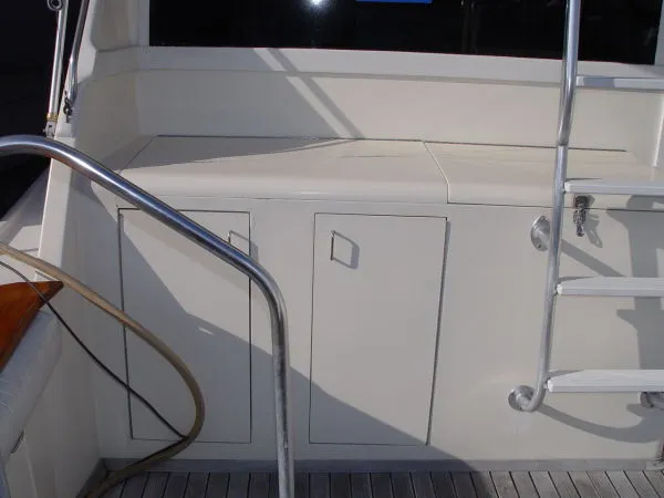 Slide: The Image of Ocean Yacht 48 Super Sport 1986 - 11
