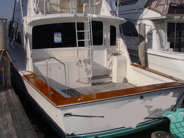 Slide: The Image of Ocean Yacht 48 Super Sport 1986 - 2
