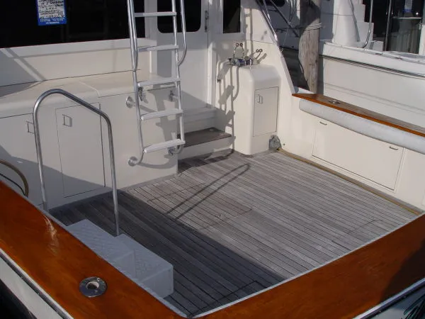 Slide: The Image of Ocean Yacht 48 Super Sport 1986 - 4