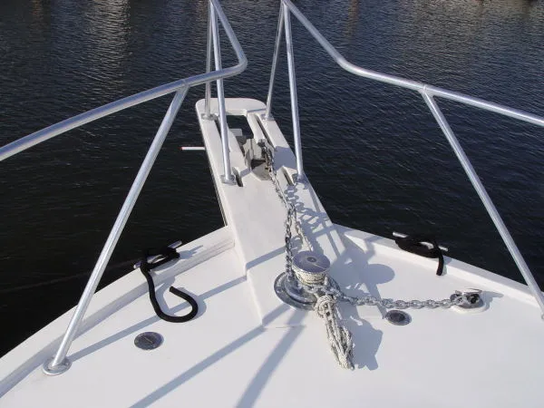 Slide: The Image of Ocean Yacht 48 Super Sport 1986 - 6