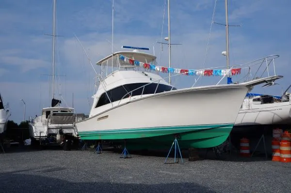 Slide: The Image of Ocean Yacht 48 Super Sport 1986 - 8