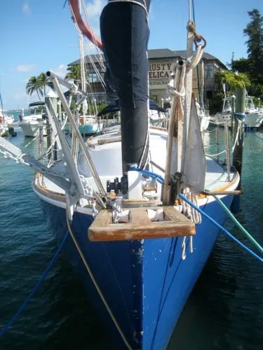 Slide: The Image of Herreshoff 38 Cat Ketch 1984 - 1