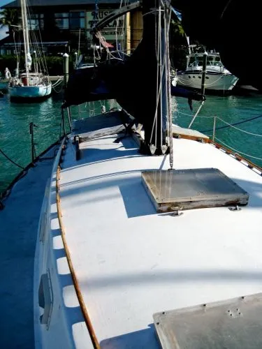 Slide: The Image of Herreshoff 38 Cat Ketch 1984 - 3