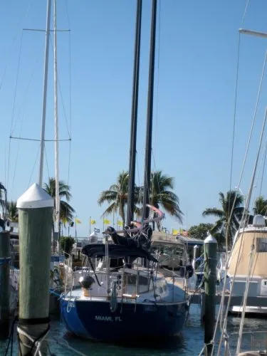 Slide: The Image of Herreshoff 38 Cat Ketch 1984 - 8