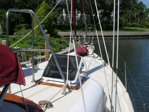 Slide: The Image of Wellington Center Cockpit Cutter Rig 1980 - 10
