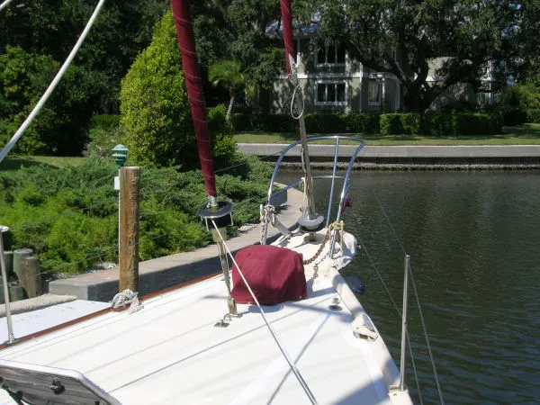 Slide: The Image of Wellington Center Cockpit Cutter Rig 1980 - 11