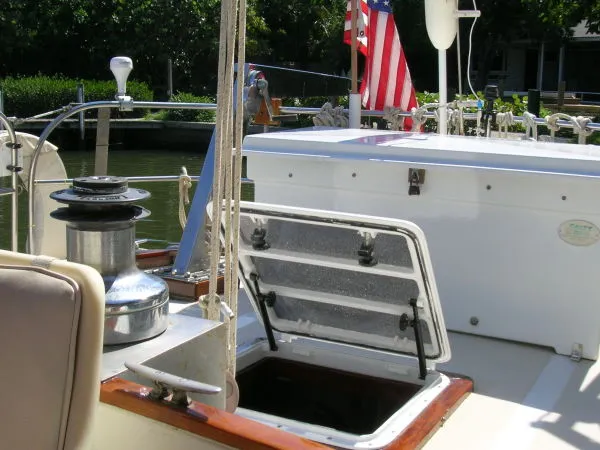 Slide: The Image of Wellington Center Cockpit Cutter Rig 1980 - 4