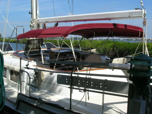 Slide: The Image of Wellington Center Cockpit Cutter Rig 1980 - 5