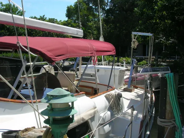 Slide: The Image of Wellington Center Cockpit Cutter Rig 1980 - 6
