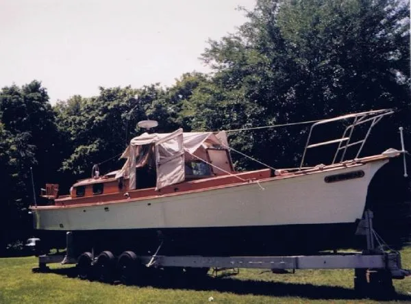 Slide: The Image of Herreshoff Custom Motor Launch 1950 - 2