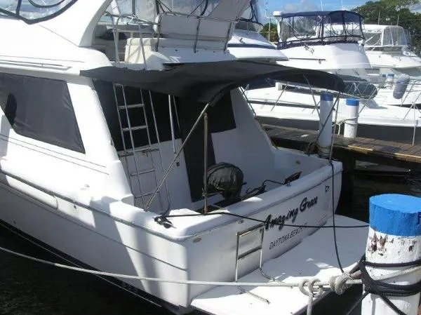 Slide: The Image of Bayliner 3988 Cockpit Motor Yacht 1997 - 1