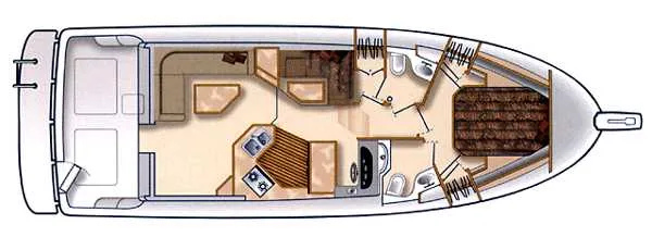 Slide: The Image of Bayliner 3988 Cockpit Motor Yacht 1997 - 6