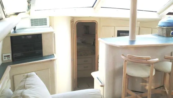 Slide: The Image of Wellcraft cockpit motor yacht 1995 - 7