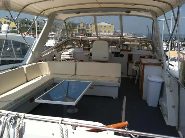 Slide: The Image of Hatteras 56 Wide Body 1981 - 7