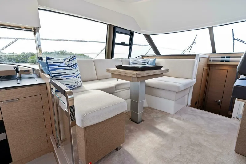 Slide: The Image of 2024 42 Prestige Flybridge - Dinette - 12