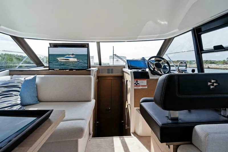 Slide: The Image of 2024 42 Prestige Flybridge - Dinette - 13