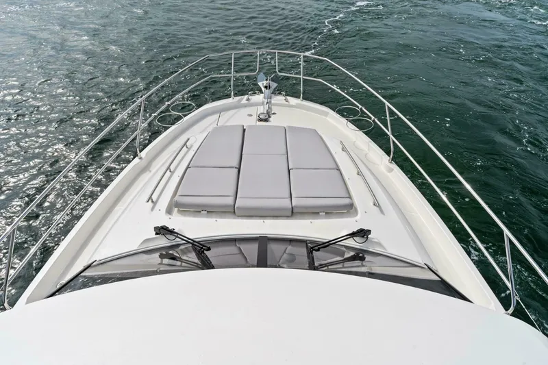 Slide: The Image of 2024 42 Prestige Flybridge - Foredeck - 50