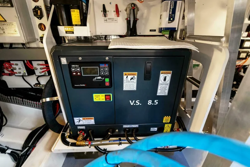 Slide: The Image of 2024 42 Prestige Flybridge - Engine Room - 59