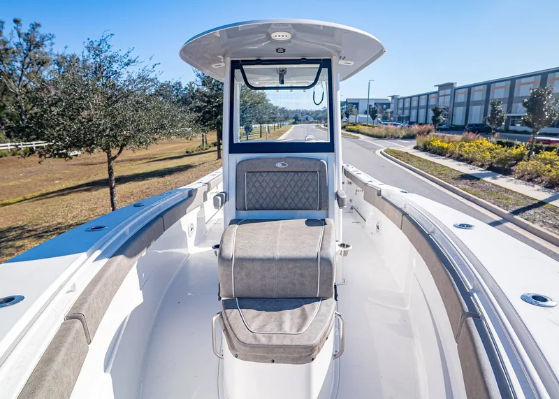 Slide: The Image of Interior view of Sea Hunt Ultra 275 CB boat, model year 2026. - 25