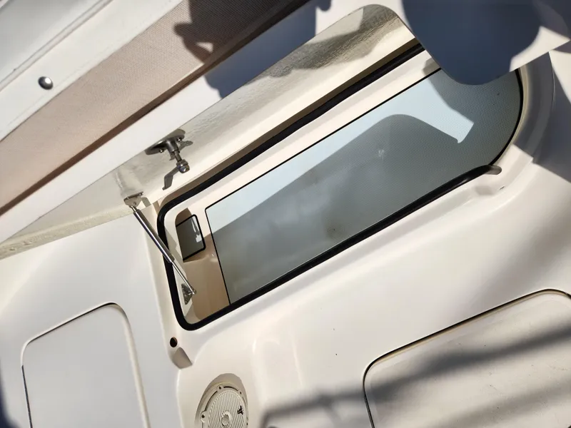 Slide: The Image of Close-up of a Yamaha tachometer on a 2014 Islamorada Boatworks Morada 24. - 15