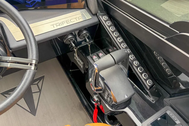 Slide: The Image of 2026 Trifecta Sport RF9 DC dashboard with modern controls and sleek design. - 11