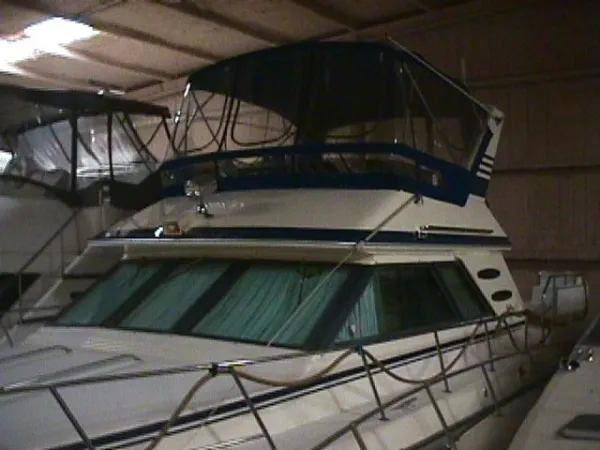Slide: The Image of Sea Ray 410 Aft Cabin 1986 - 1