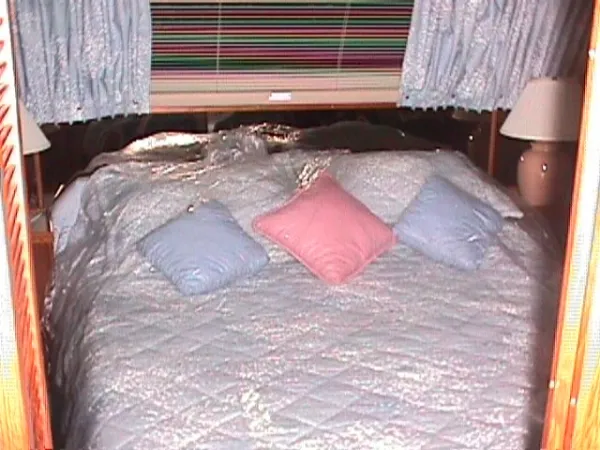 Slide: The Image of Sea Ray 410 Aft Cabin 1986 - 5