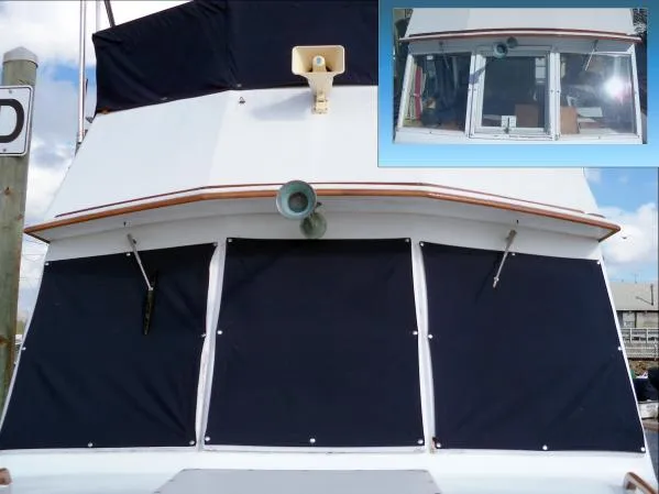 Slide: The Image of Grand Banks Flybridge Sedan 1974 - 10
