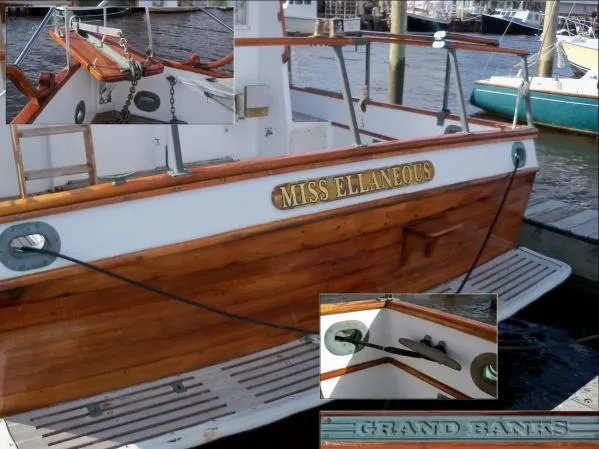 Slide: The Image of Grand Banks Flybridge Sedan 1974 - 9