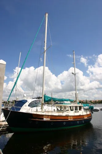 Slide: The Image of Fairways Marine Fisher Motorsailer 1978 - 0