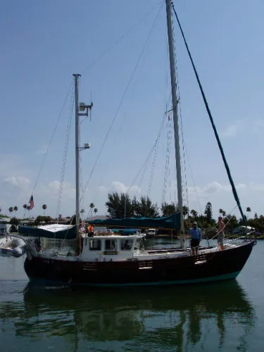 Slide: The Image of Fairways Marine Fisher Motorsailer 1978 - 4