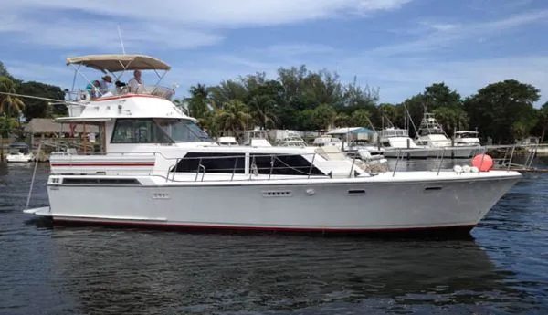 Slide: The Image of Symbol 44 Aft Deck Motor Yacht 1986 - 0