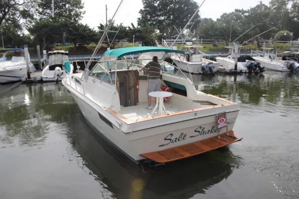 Slide: The Image of Bayliner Conquest 32 Express 1979 - 4