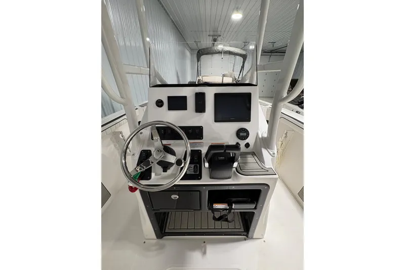 Slide: The Image of 2023 Yamaha Boats 222 FSH Sport logo on white background. - 71