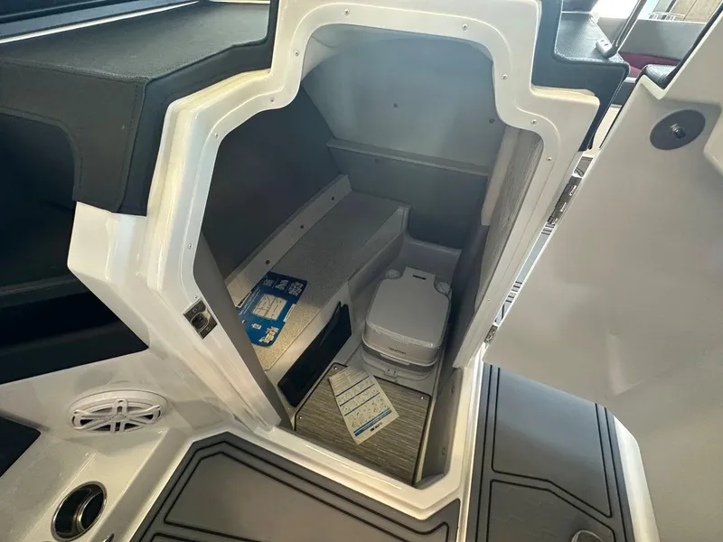 Slide: The Image of Interior of 2023 Cobalt R6 Surf with toilet. - 7